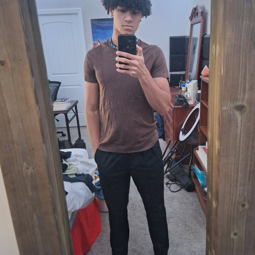 Guess Men's Brown Shirt